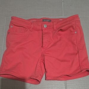 DL1961 Girls Vibrant Coral Jean Shorts